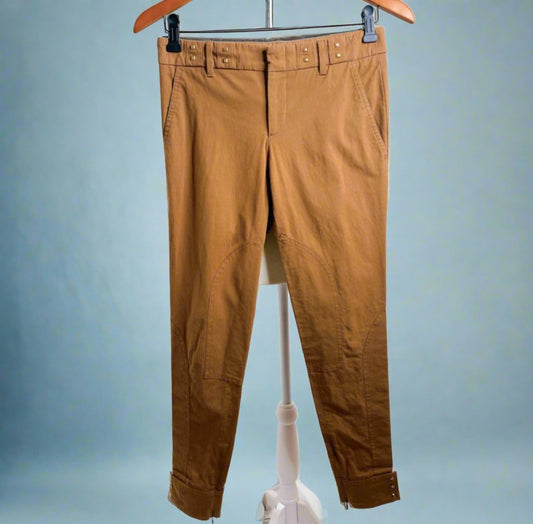 Gucci Cotton Jeans with Gold Hardware