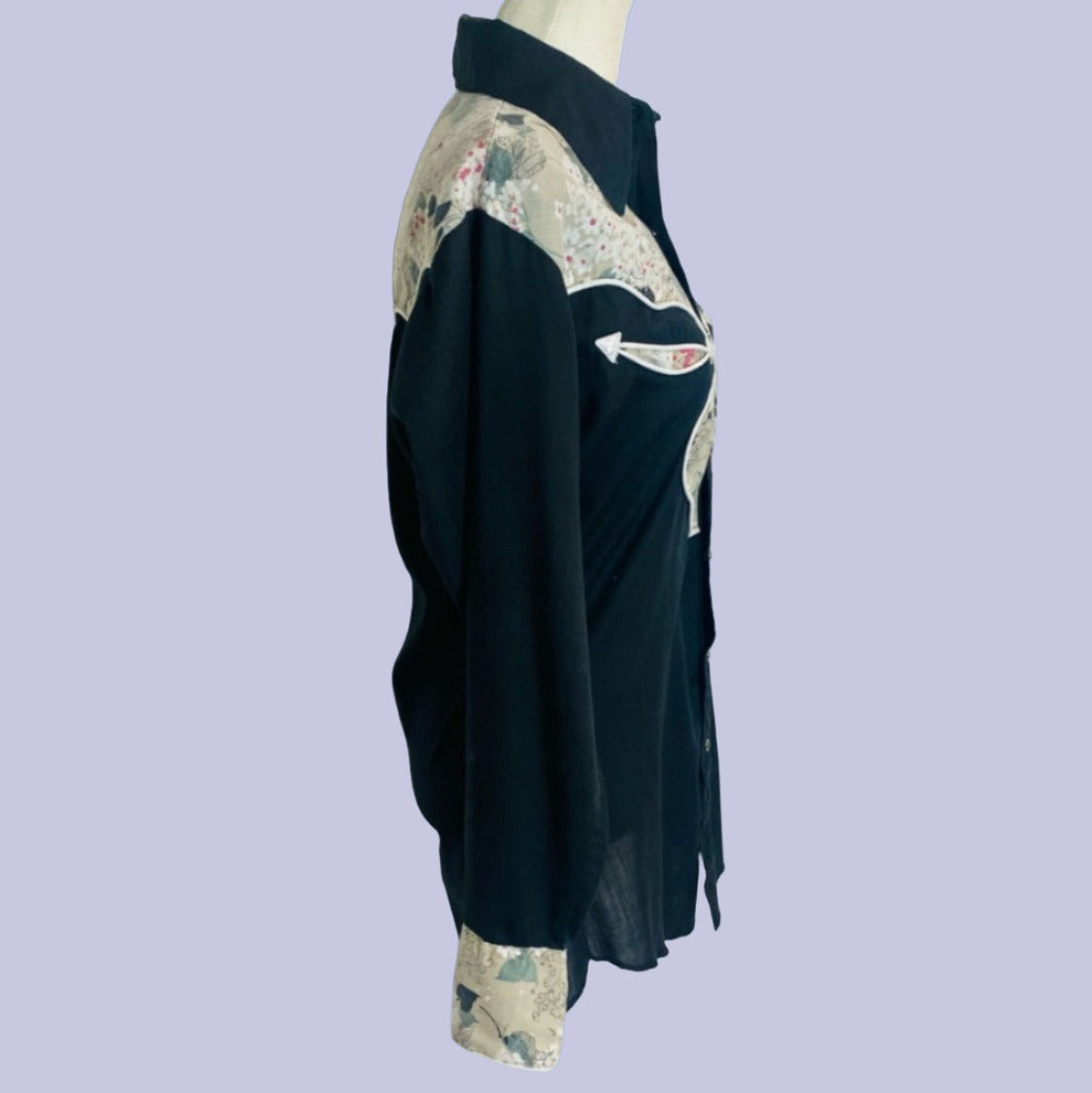 Cowboy Button Up Long Sleeved Shirt