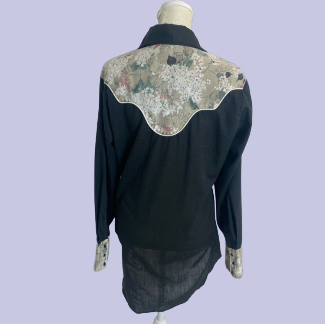 Cowboy Button Up Long Sleeved Shirt
