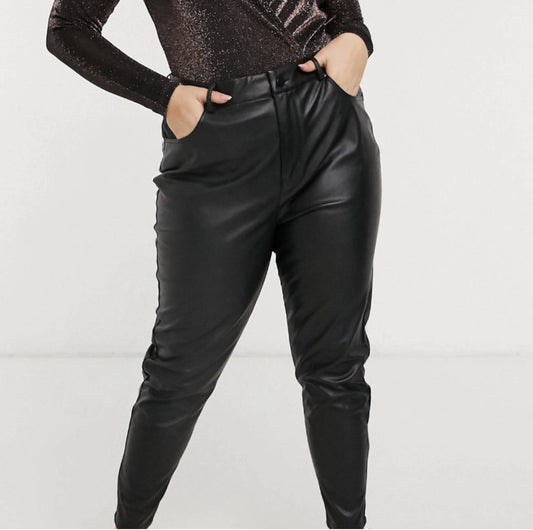 Ever New Penelope Curve High Waisted Faux Leather Pants